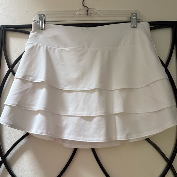 Athleta White Skater Mini Skorts Resort Wear - Picture 1 of 5